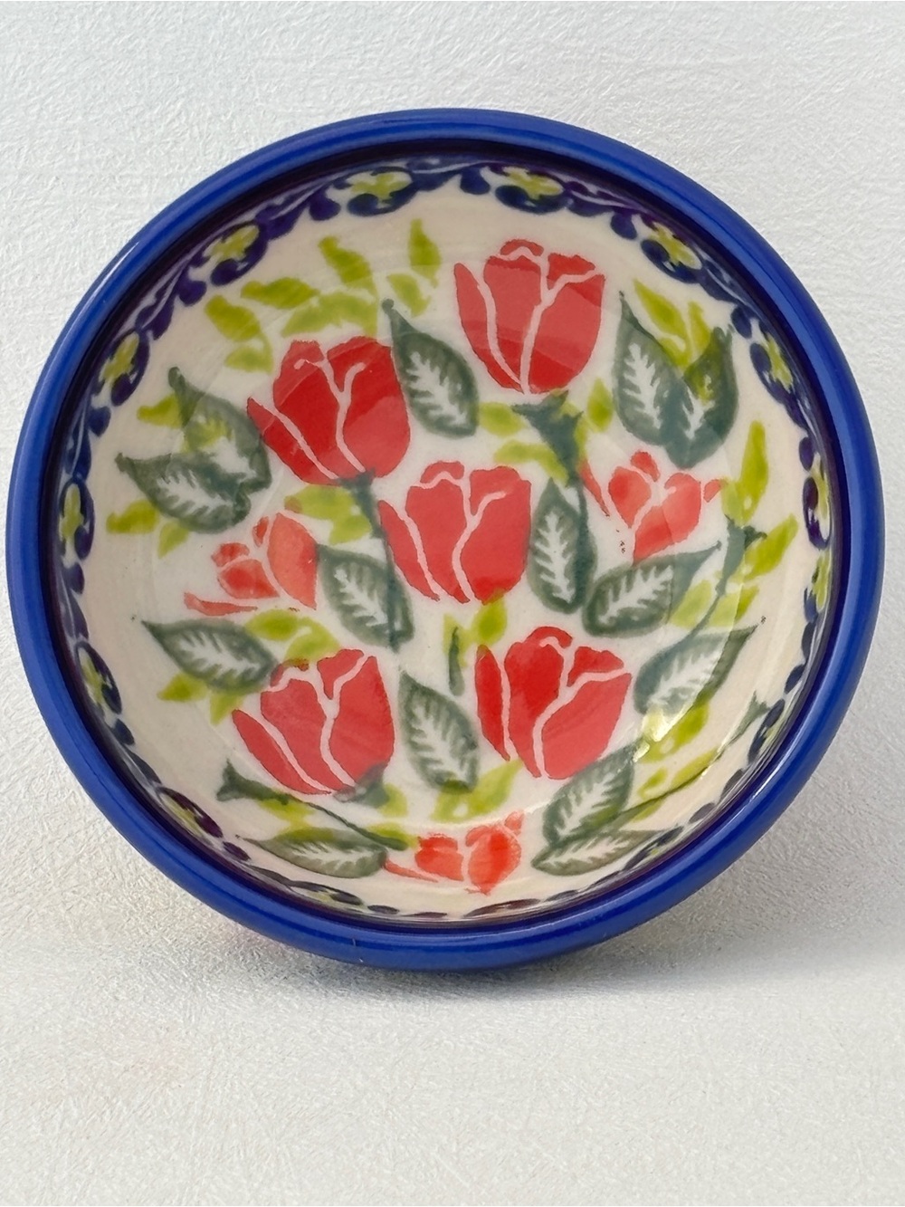 Polish Pottery Mini Bowl Handmade in Poland